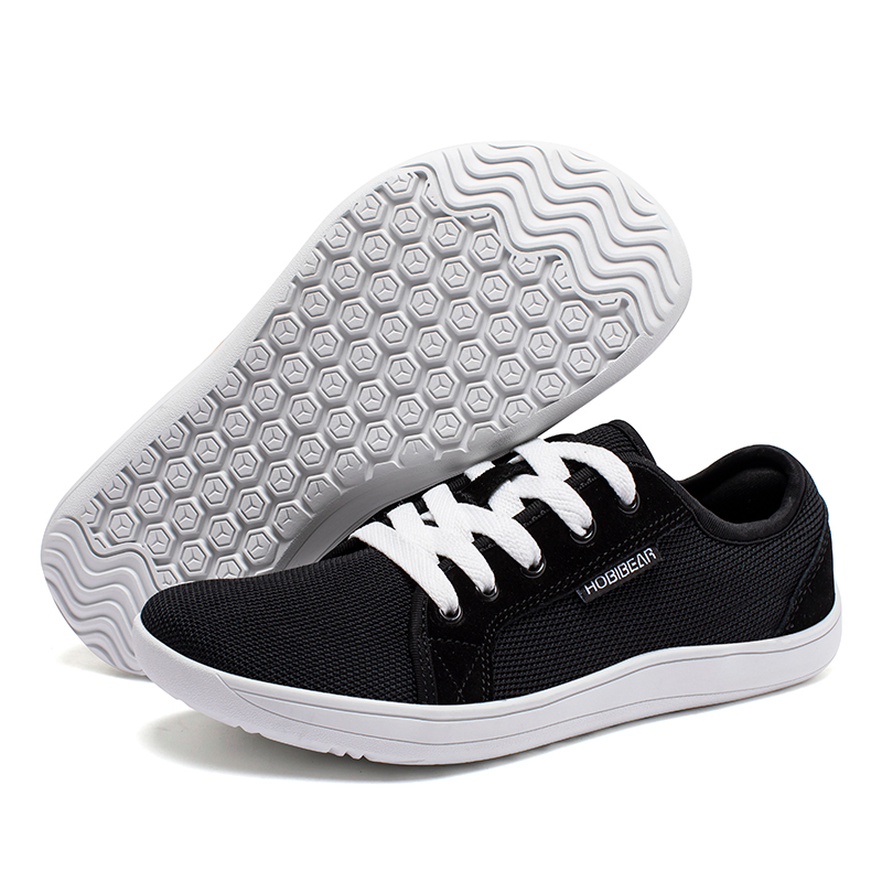 Wide Toe Box Running Sneakers - HOBIBEAR Sapatos descalços de dedo largo