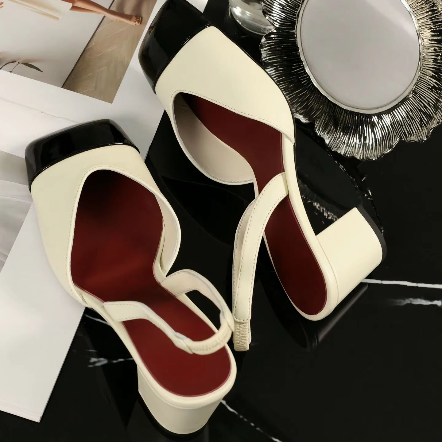 Sapatos Femininos Slingback Bi - Sandals avaliação e preço