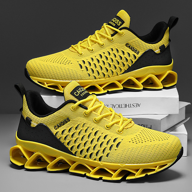 Tênis Casuais Masculinos com A - Shock Absorbing Gym Trainers avaliação e preço