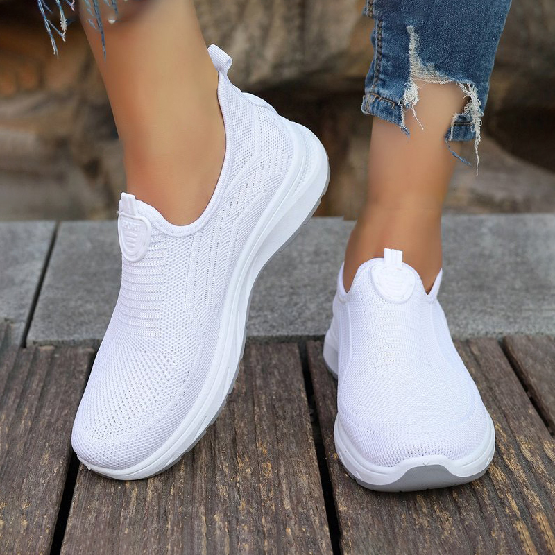 Tênis esportivo feminino casua - Breathable Mesh Athletic Shoes avaliação e preço