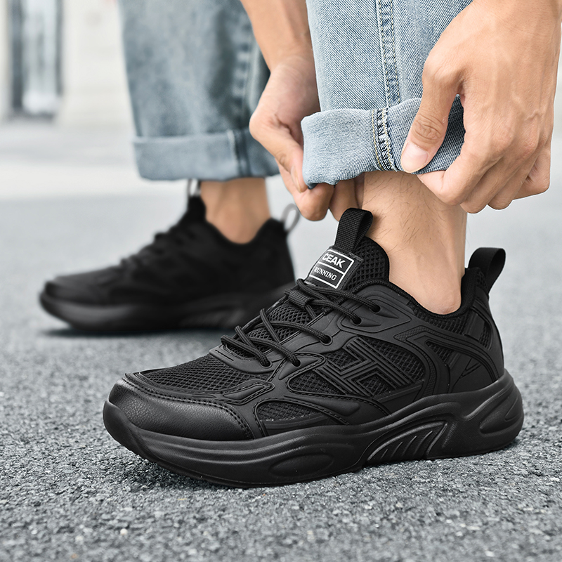 Tênis Masculinos Fashion Leves - Breathable Mesh Athletic Shoes avaliação e preço