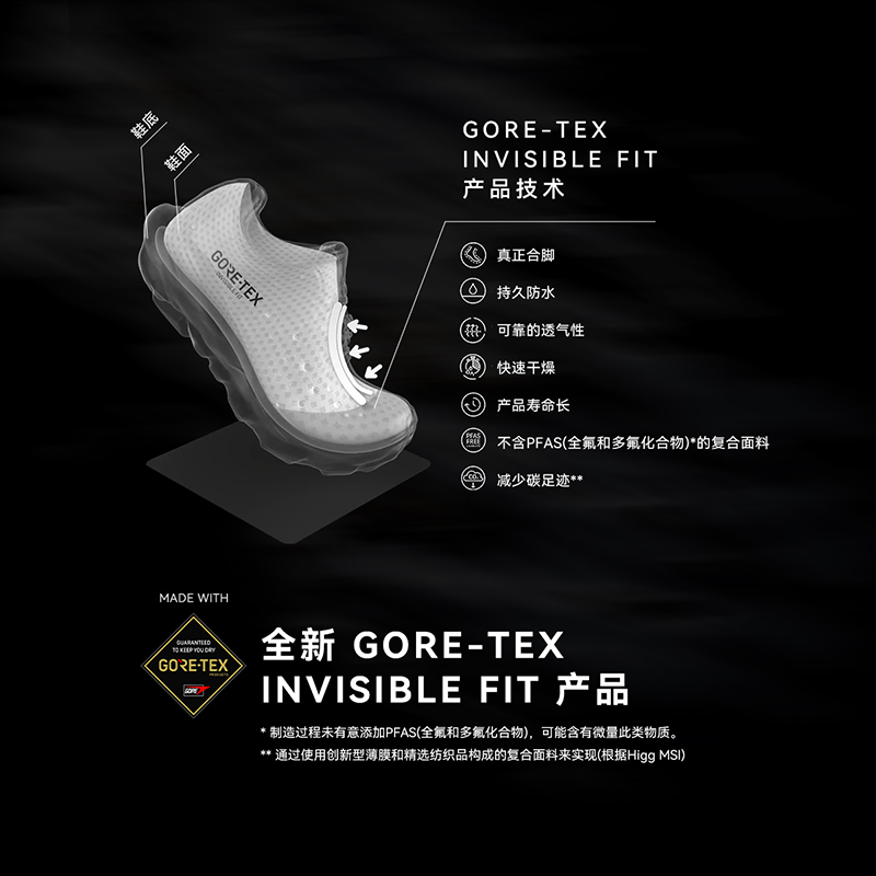 KAILAS FUGA PRETO SOLITUDE DU  - Waterproof Goretex Running Shoes avaliação e preço